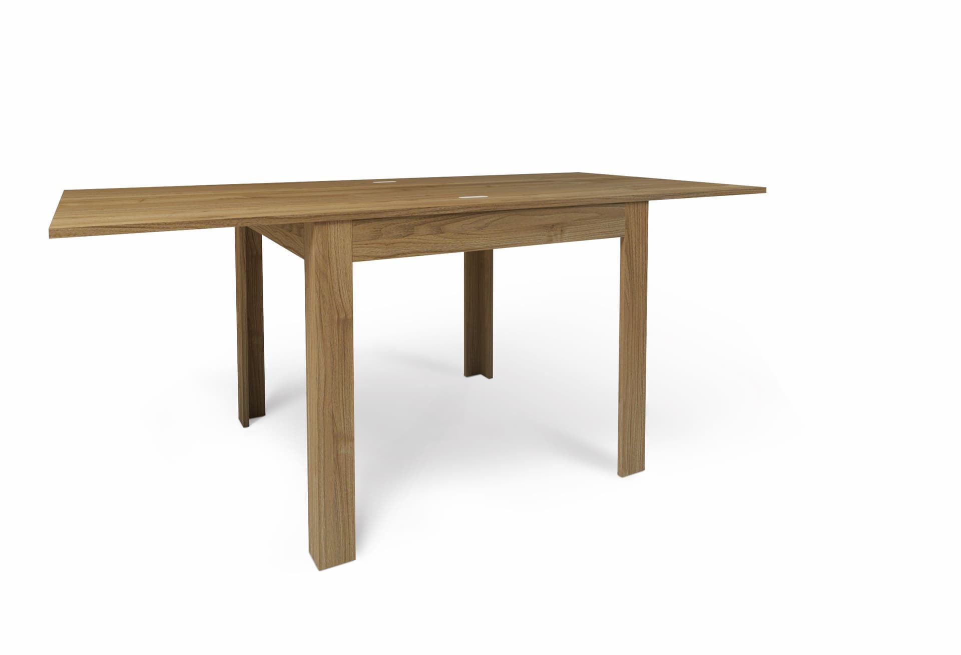 Tavolo a libro allungabile dal design salvaspazio - 75 x 90 x 90 cm - 7
