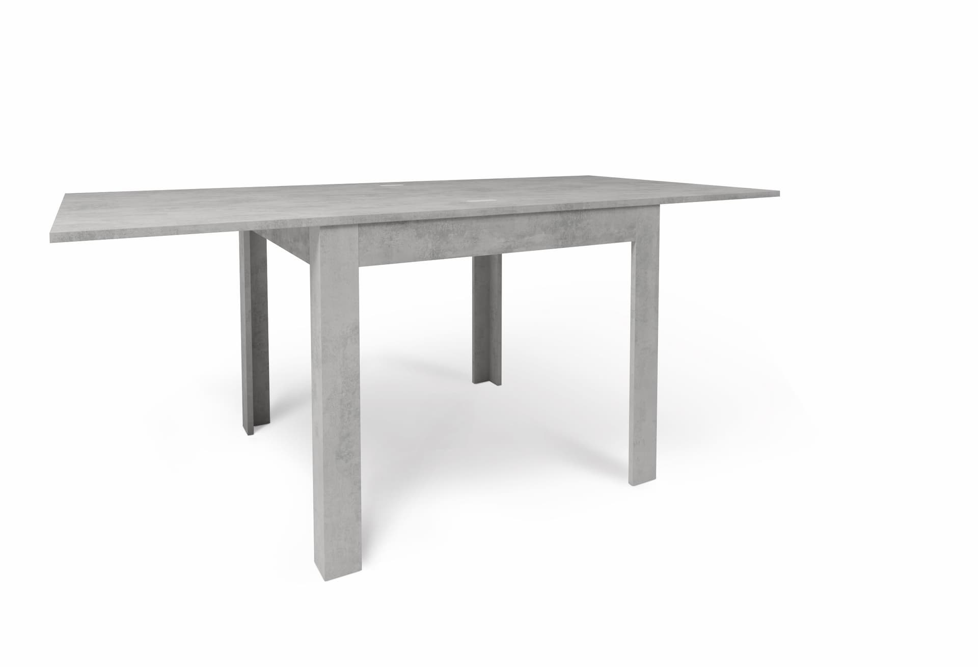 Tavolo a libro allungabile dal design salvaspazio - 75 x 90 x 90 cm - 9