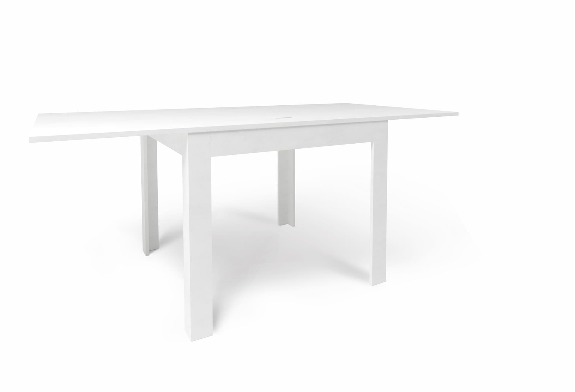 Tavolo a libro allungabile dal design salvaspazio - 75 x 90 x 90 cm - 10