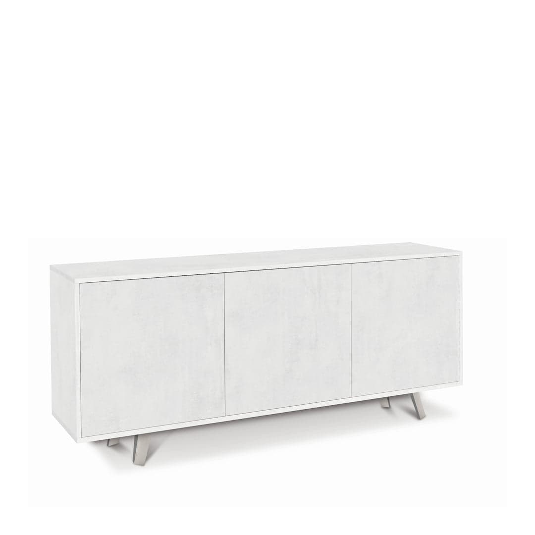 Madia moderna a tre ante con apertura push-pull - 74 x 177 x 41 cm - 28