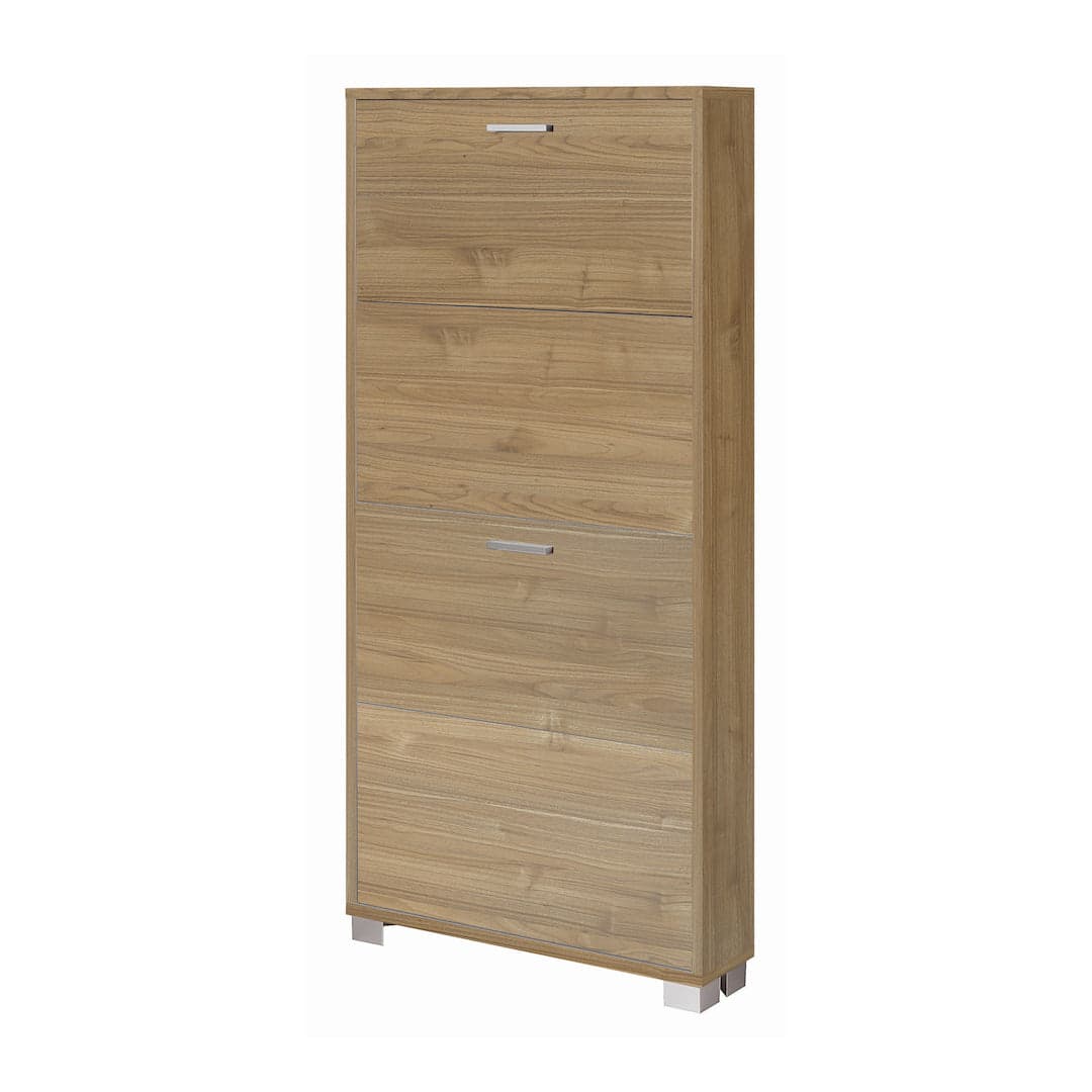 Scarpiera a quattro ante a ribalta dal design moderno - 154 x 70 x 29 cm - 33