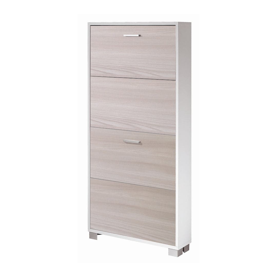 Scarpiera a quattro ante a ribalta dal design moderno - 154 x 70 x 29 cm - 26