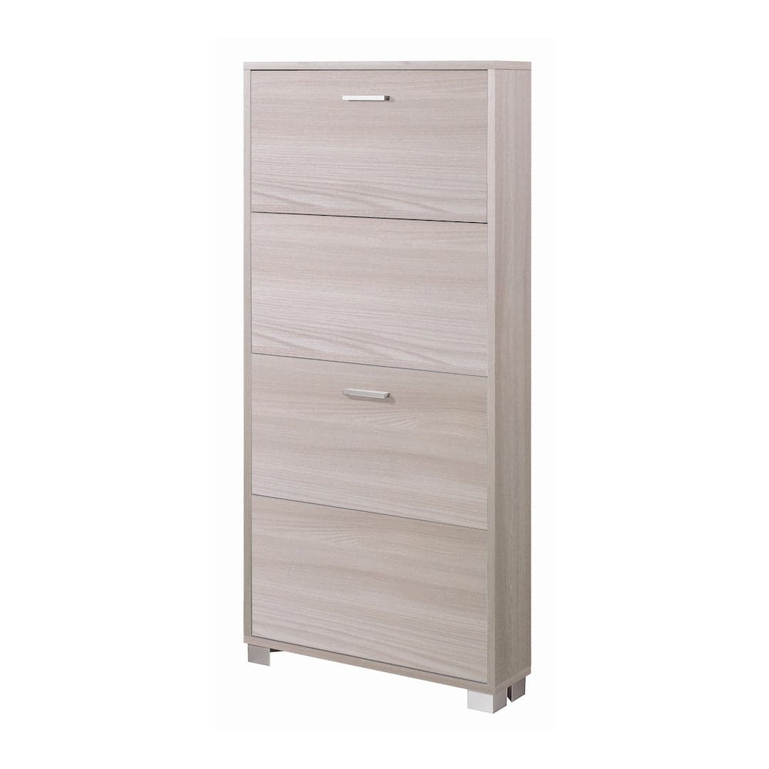 Scarpiera a quattro ante a ribalta dal design moderno - 154 x 70 x 29 cm - 36