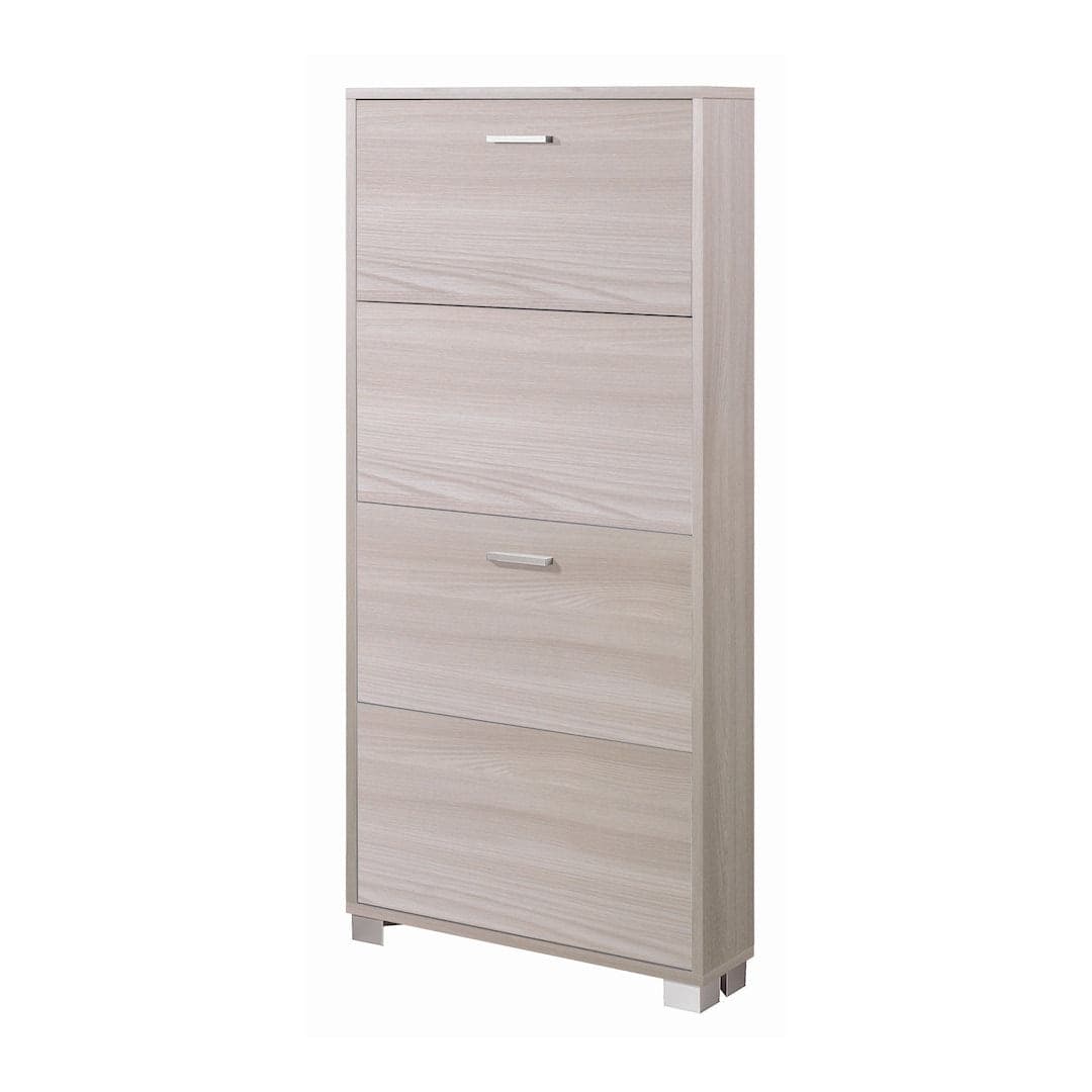 Scarpiera a quattro ante a ribalta dal design moderno - 154 x 70 x 29 cm - 13