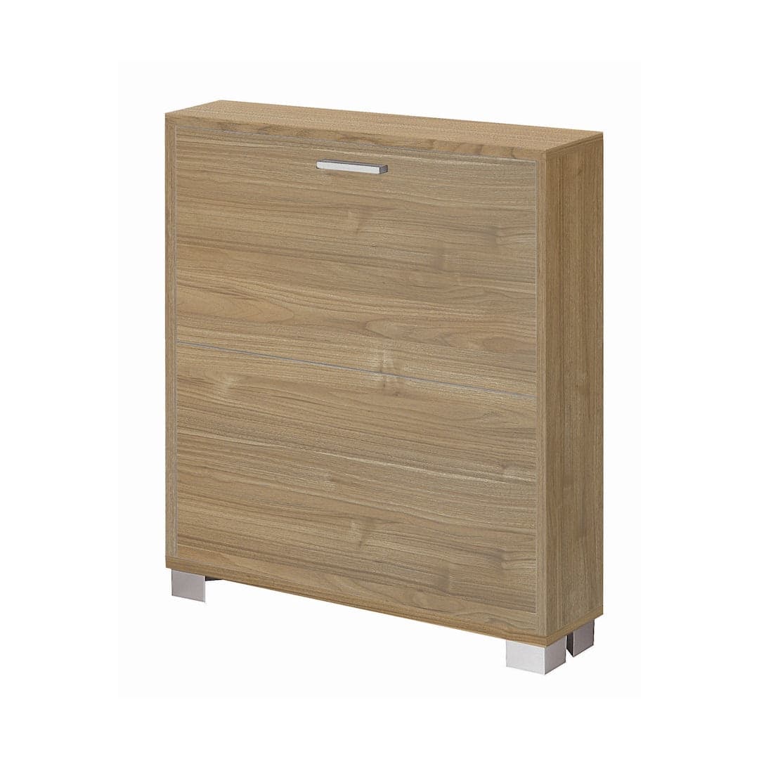Scarpiera a due ante a ribalta dal design compatto - 80 x 70 x 18 cm - 8