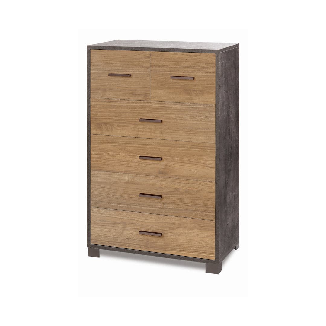 Cassettiera moderna a sei cassetti con design minimal - 112 x 70 x 29 cm - 41