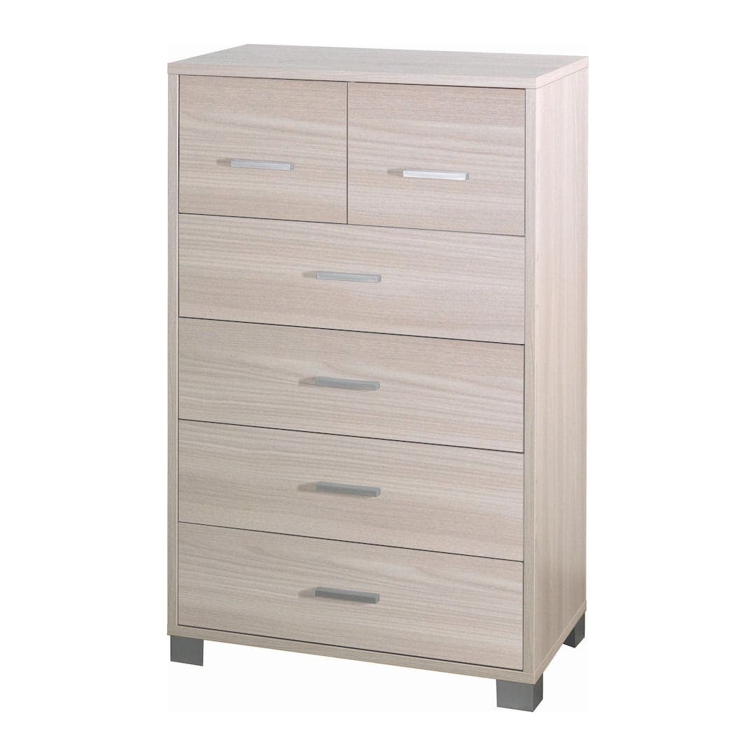 Cassettiera moderna a sei cassetti con design minimal - 112 x 70 x 29 cm - 9
