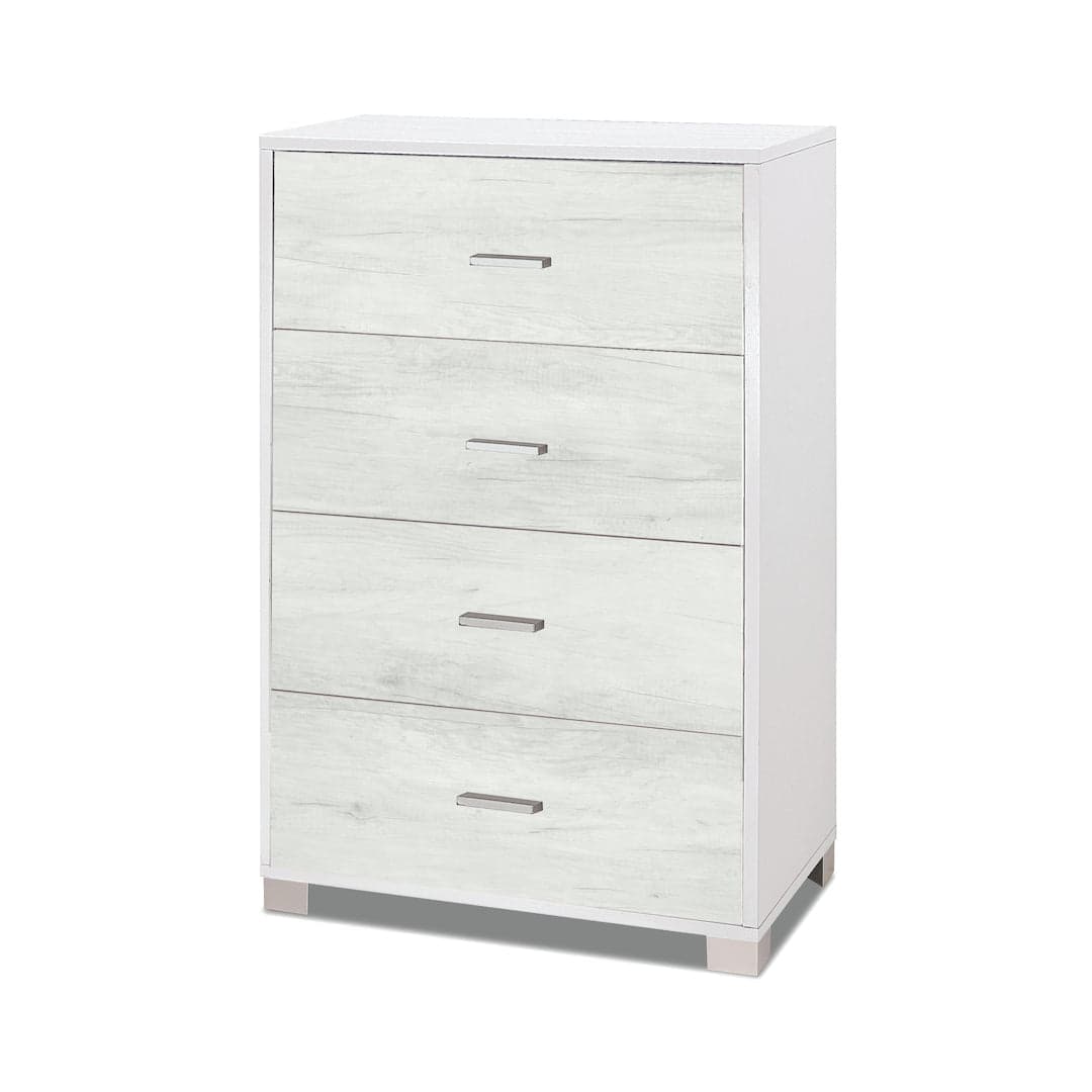 Cassettiera a quattro cassetti dal design moderno - 112 x 70 x 41 cm - 35
