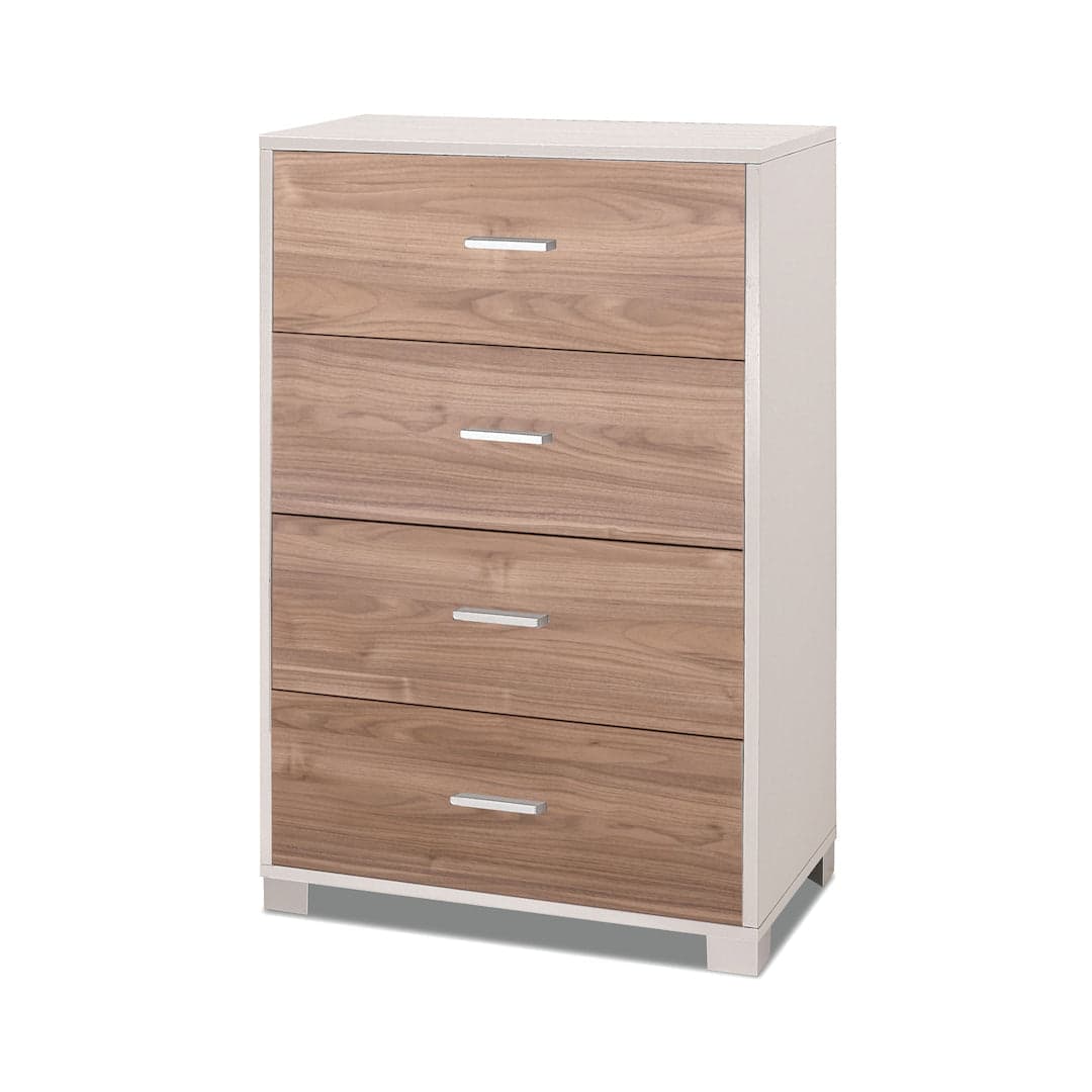 Cassettiera a quattro cassetti dal design moderno - 112 x 70 x 41 cm - 33