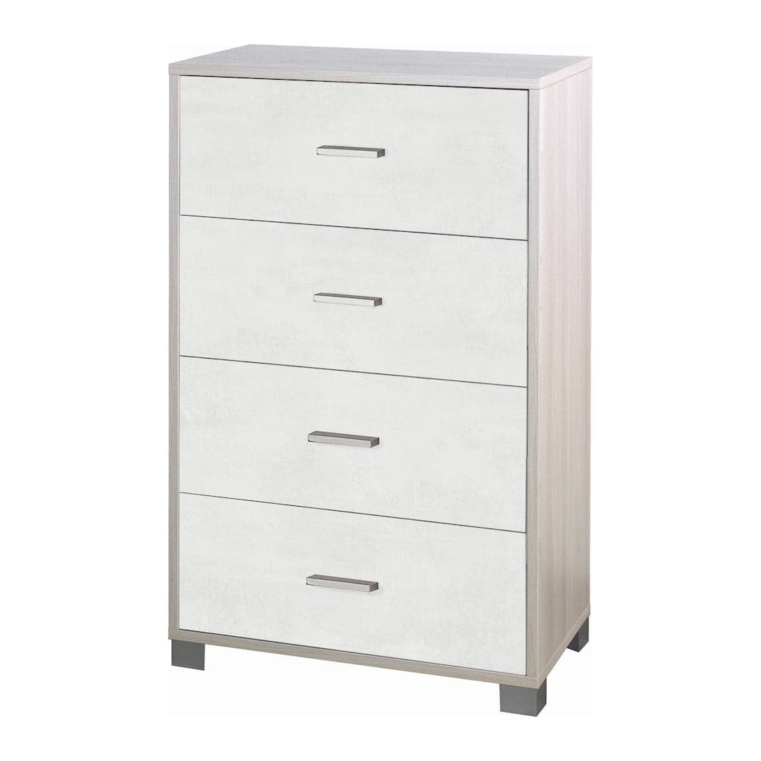 Cassettiera a quattro cassetti dal design moderno - 112 x 70 x 41 cm - 15