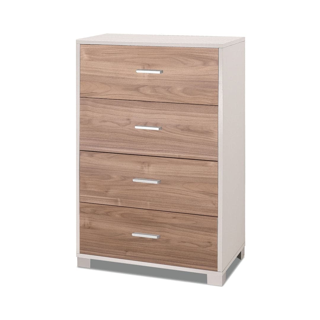 Cassettiera a quattro cassetti dal design moderno - 112 x 70 x 41 cm - 3