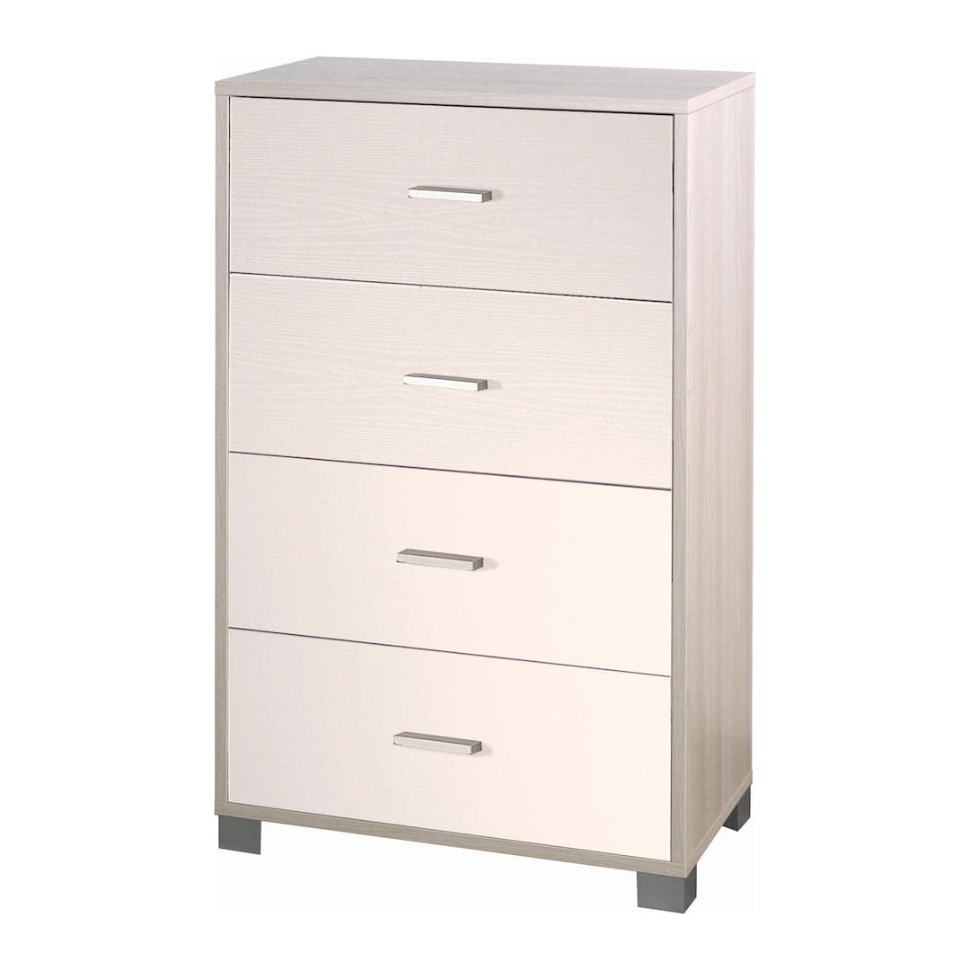 Cassettiera a quattro cassetti dal design moderno - 112 x 70 x 41 cm - 30