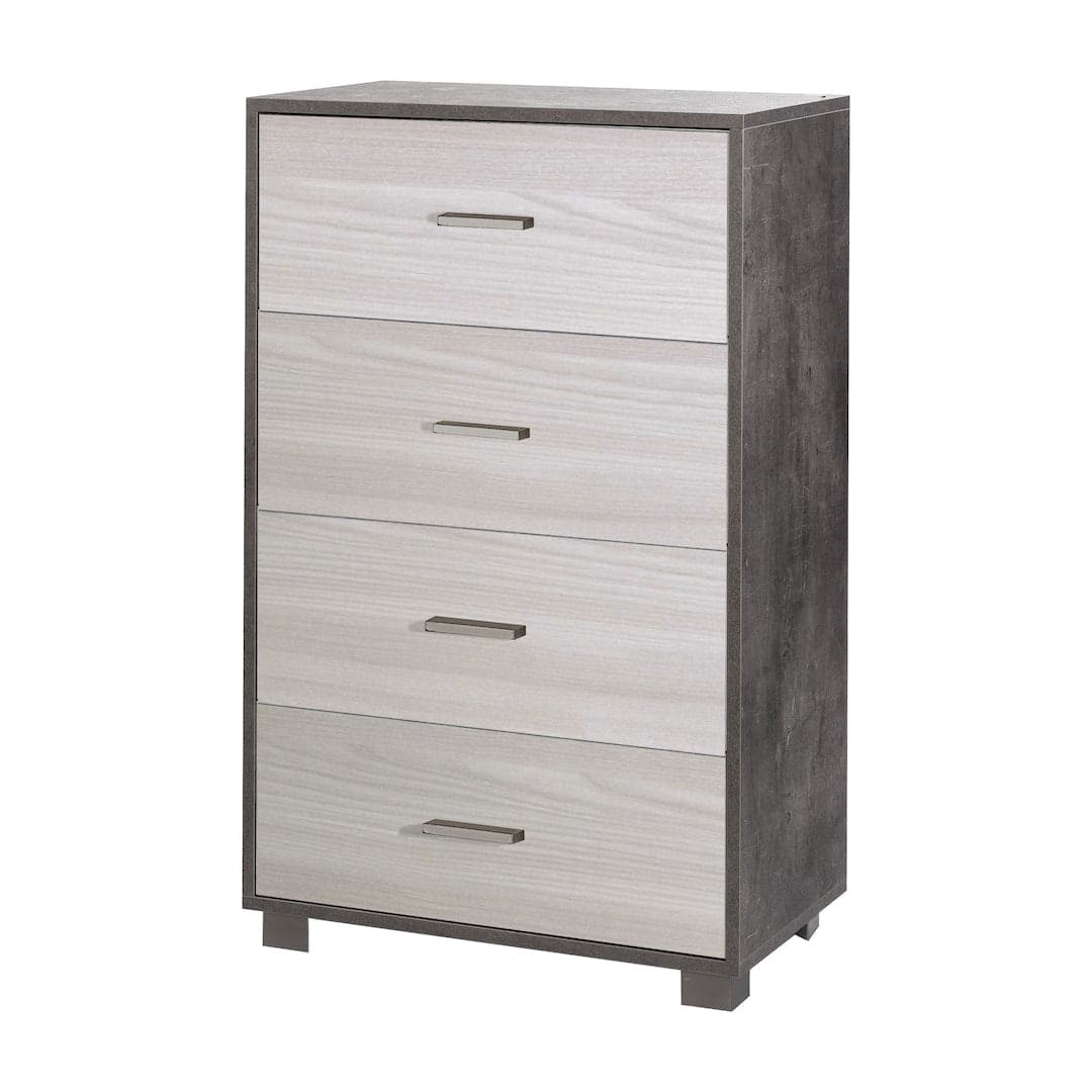 Cassettiera a quattro cassetti dal design moderno - 112 x 70 x 41 cm - 16