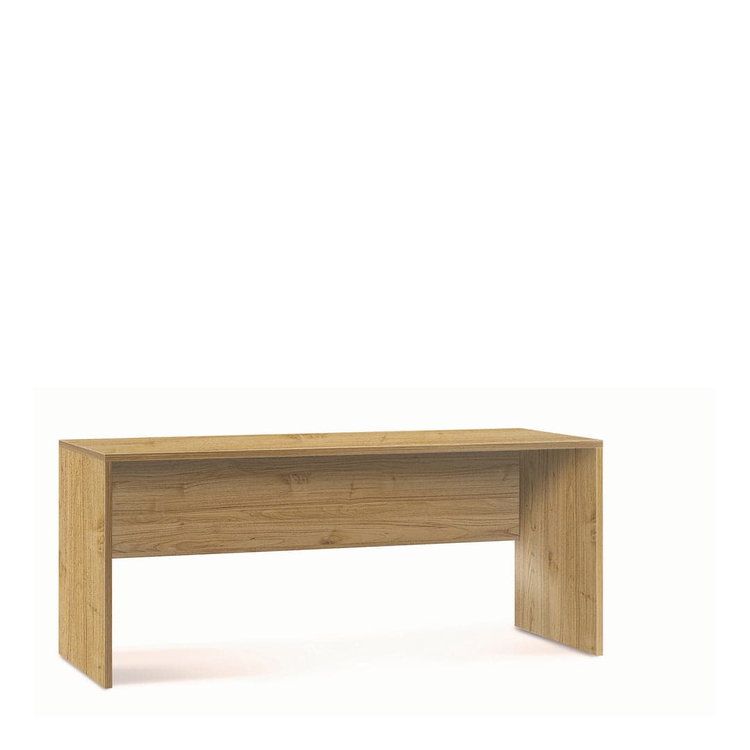 Scrivania moderna con piano ad alta densità - 76 x 180 x 69 cm - 6