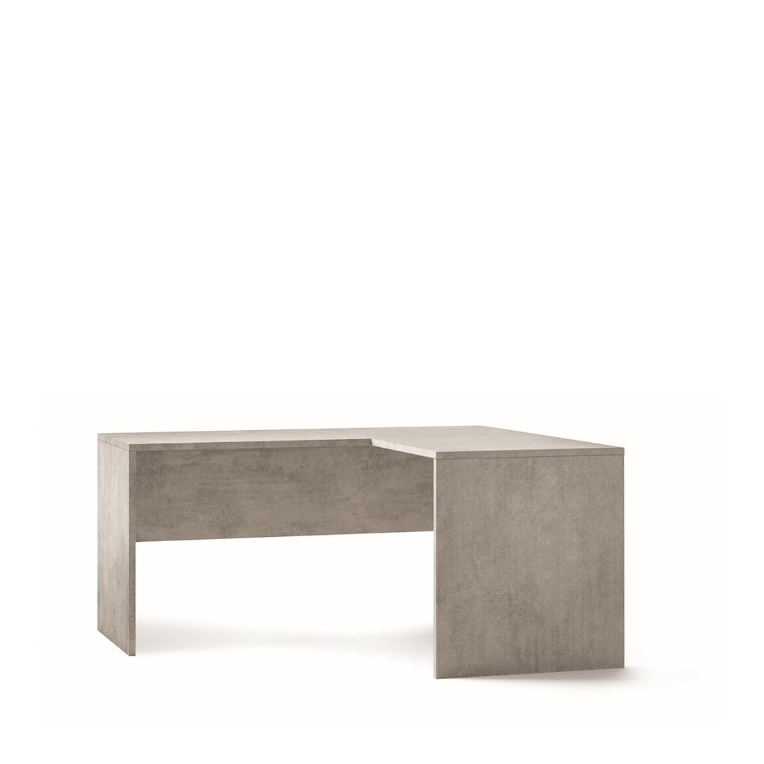Scrivania angolare destra moderna in truciolare nobilitato - 76 x 160 x 150 cm - 5