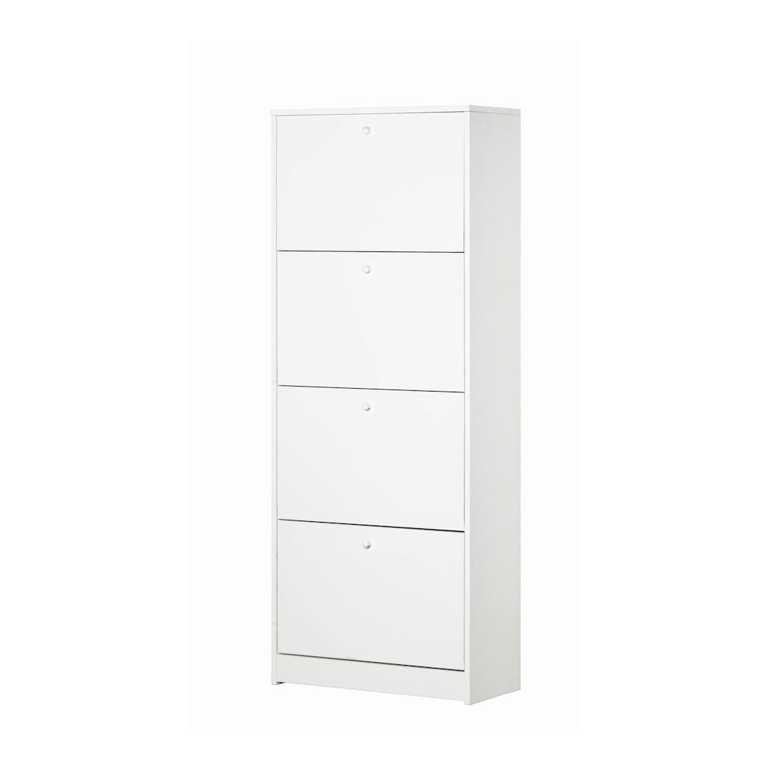 Scarpiera 4 ante a ribalta doppia profondità - 158 x 62 x 29 cm - 6