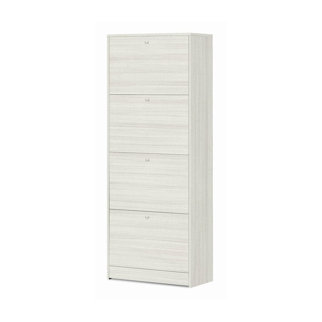 Scarpiera 4 ante a ribalta doppia profondità - 158 x 62 x 29 cm - 7