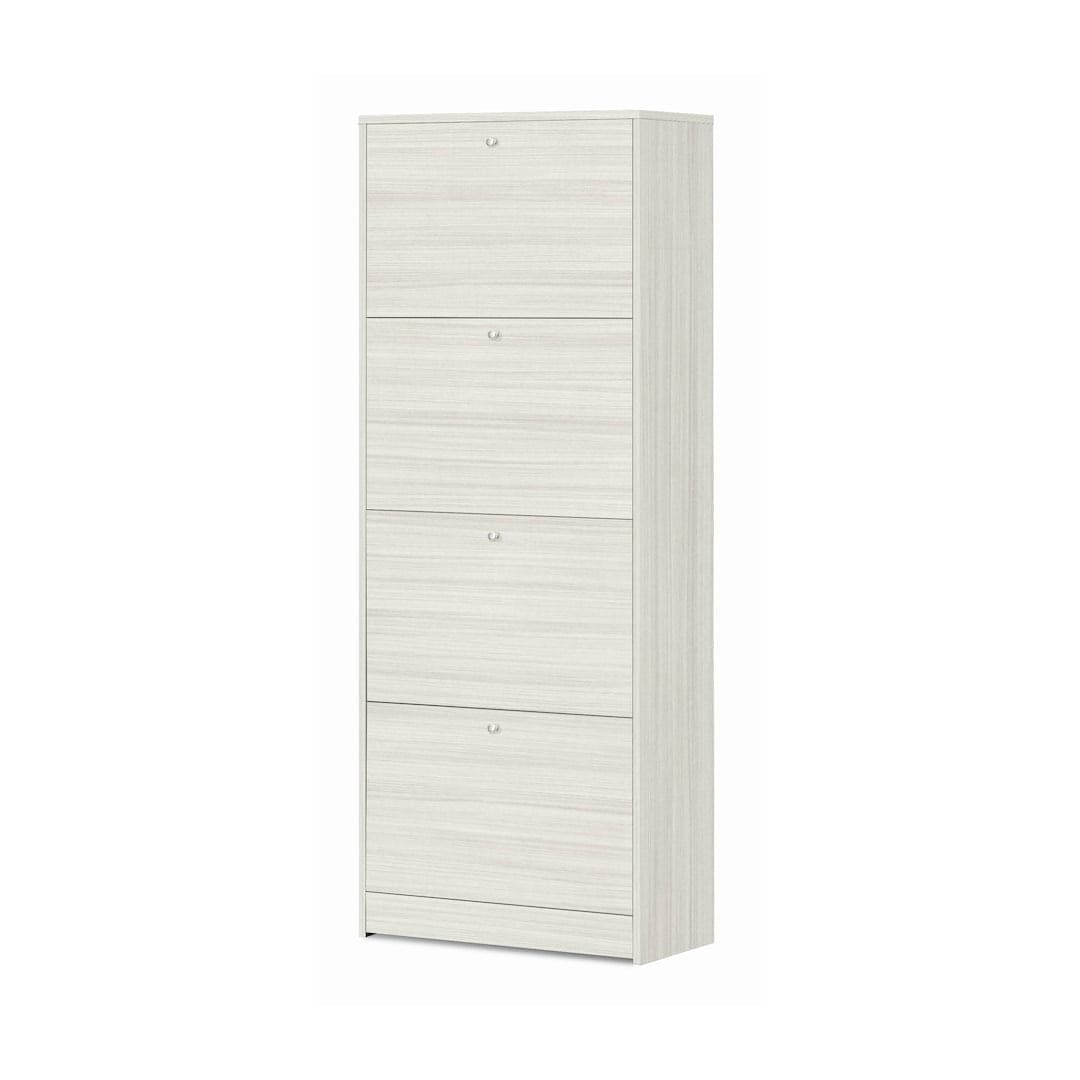 Scarpiera 4 ante a ribalta doppia profondità - 158 x 62 x 29 cm - 3
