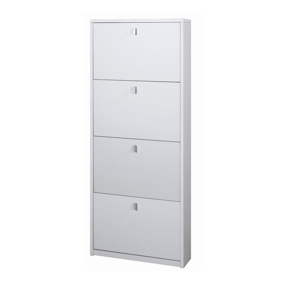 Scarpiera 4 ante a ribalta, in kit - 154 x 63 x 18 cm - 12