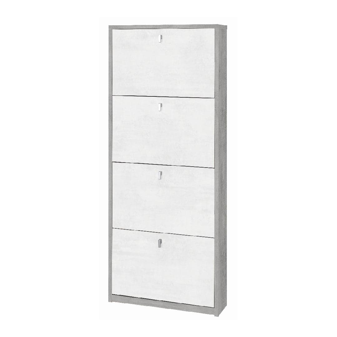 Scarpiera 4 ante a ribalta, in kit - 154 x 63 x 18 cm - 3