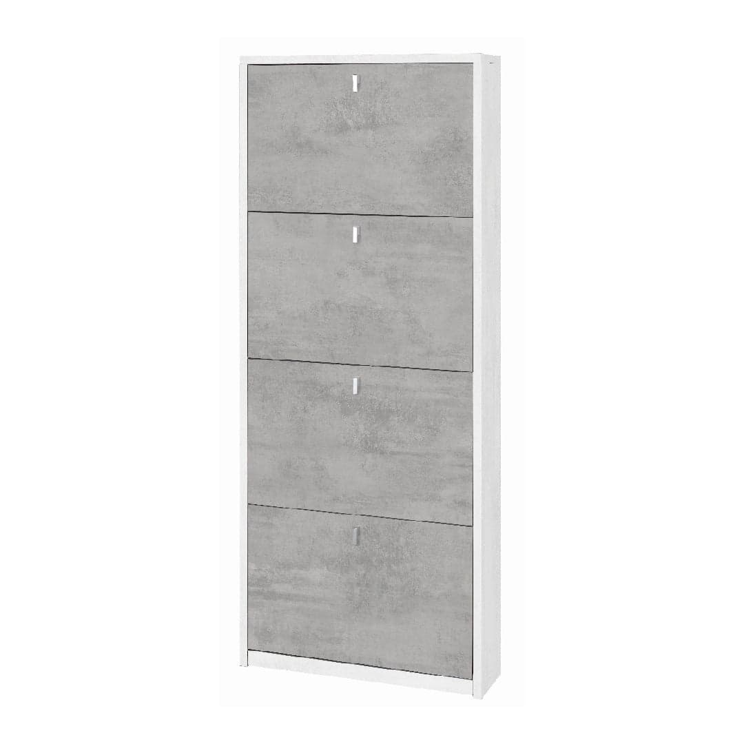 Scarpiera 4 ante a ribalta, in kit - 154 x 63 x 18 cm - 9