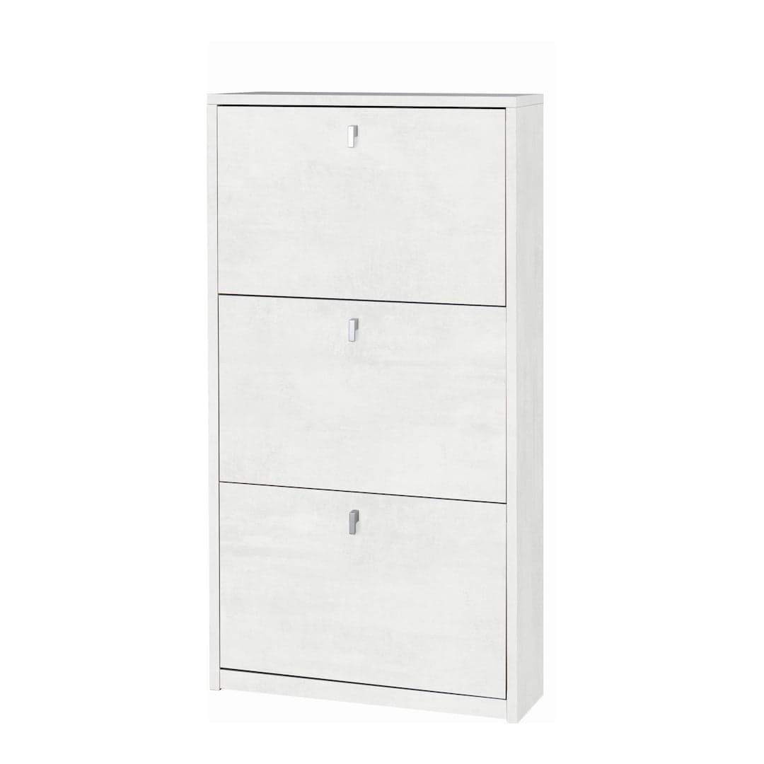 Scarpiera con 3 ante a ribalta singola - 117 x 63 x 18 cm - 13