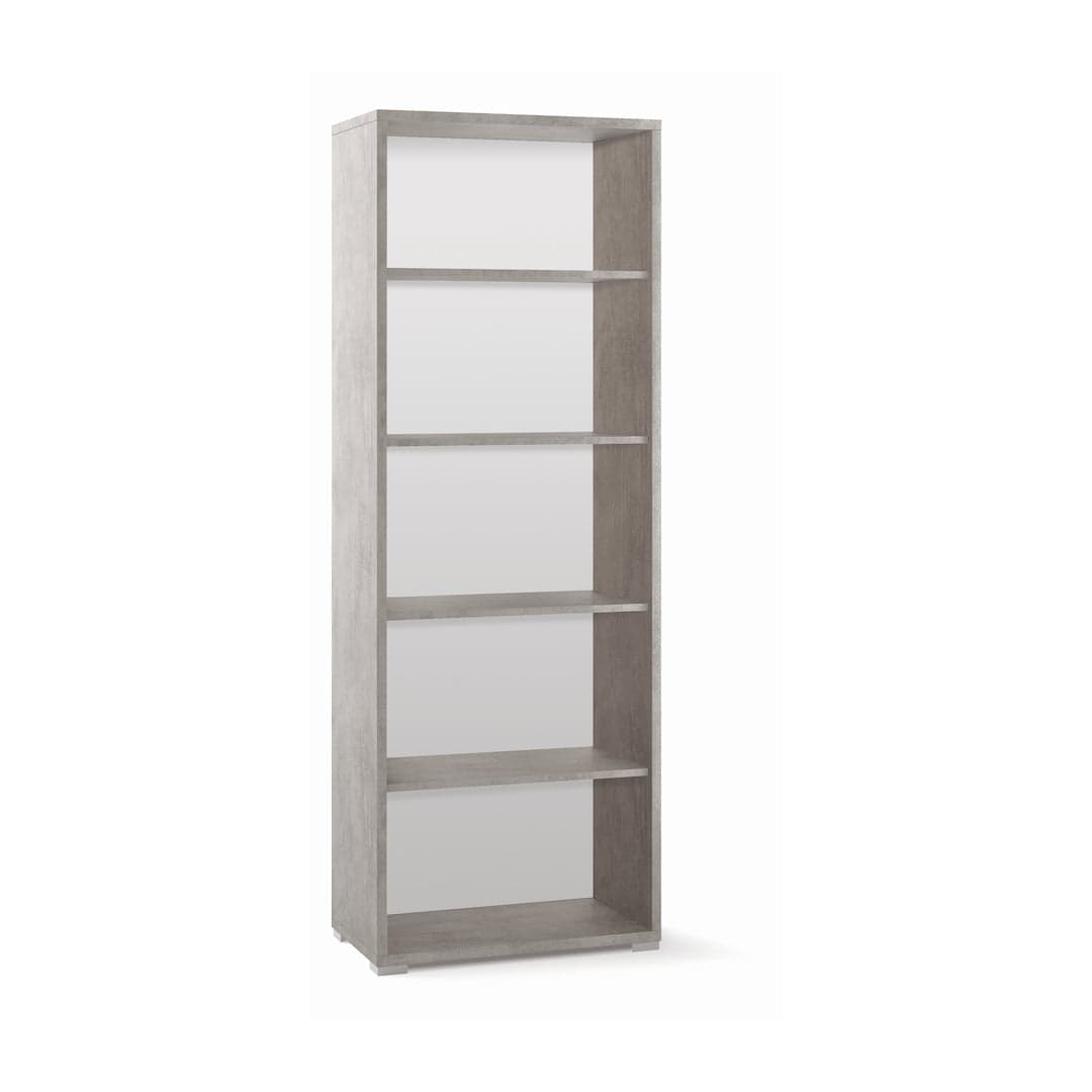 Libreria a giorno con 5 ripiani e struttura robusta – 71x41x199 cm - 5