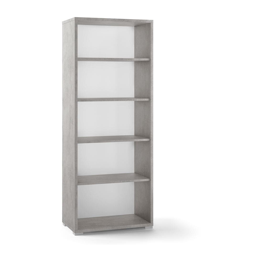 Libreria a giorno con 5 ripiani e struttura robusta – 71x41x182 cm - 2