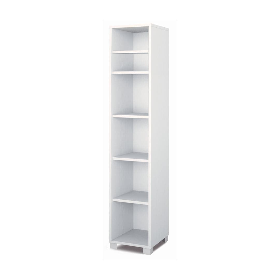 Libreria a giorno con 5 ripiani e design moderno – 37x41x183 cm - 2