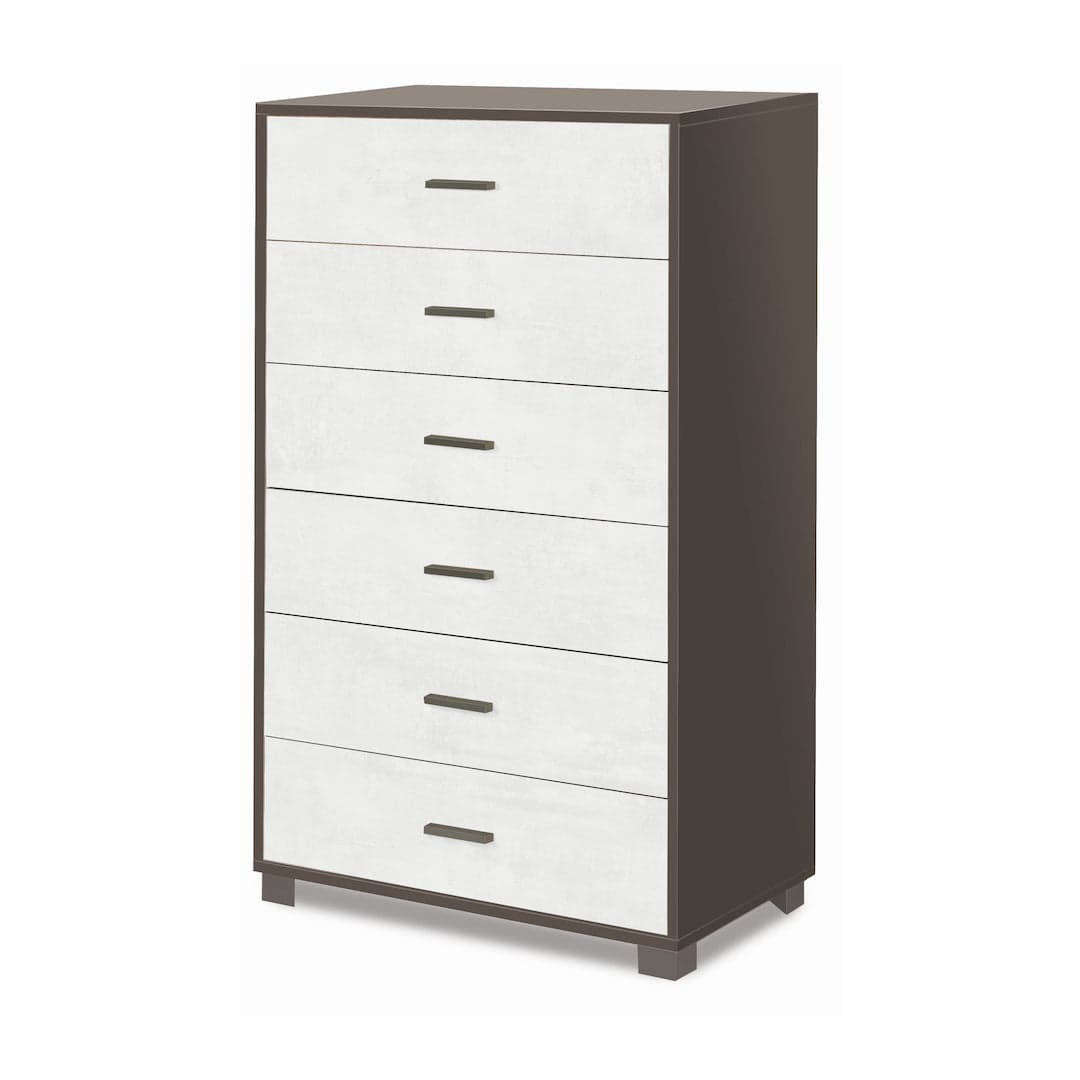 Cassettiera moderna 6 cassetti con ampia capacità – 80x47x124 cm - 38