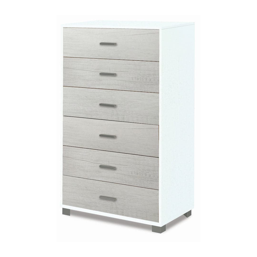Cassettiera moderna 6 cassetti con ampia capacità – 80x47x124 cm - 25