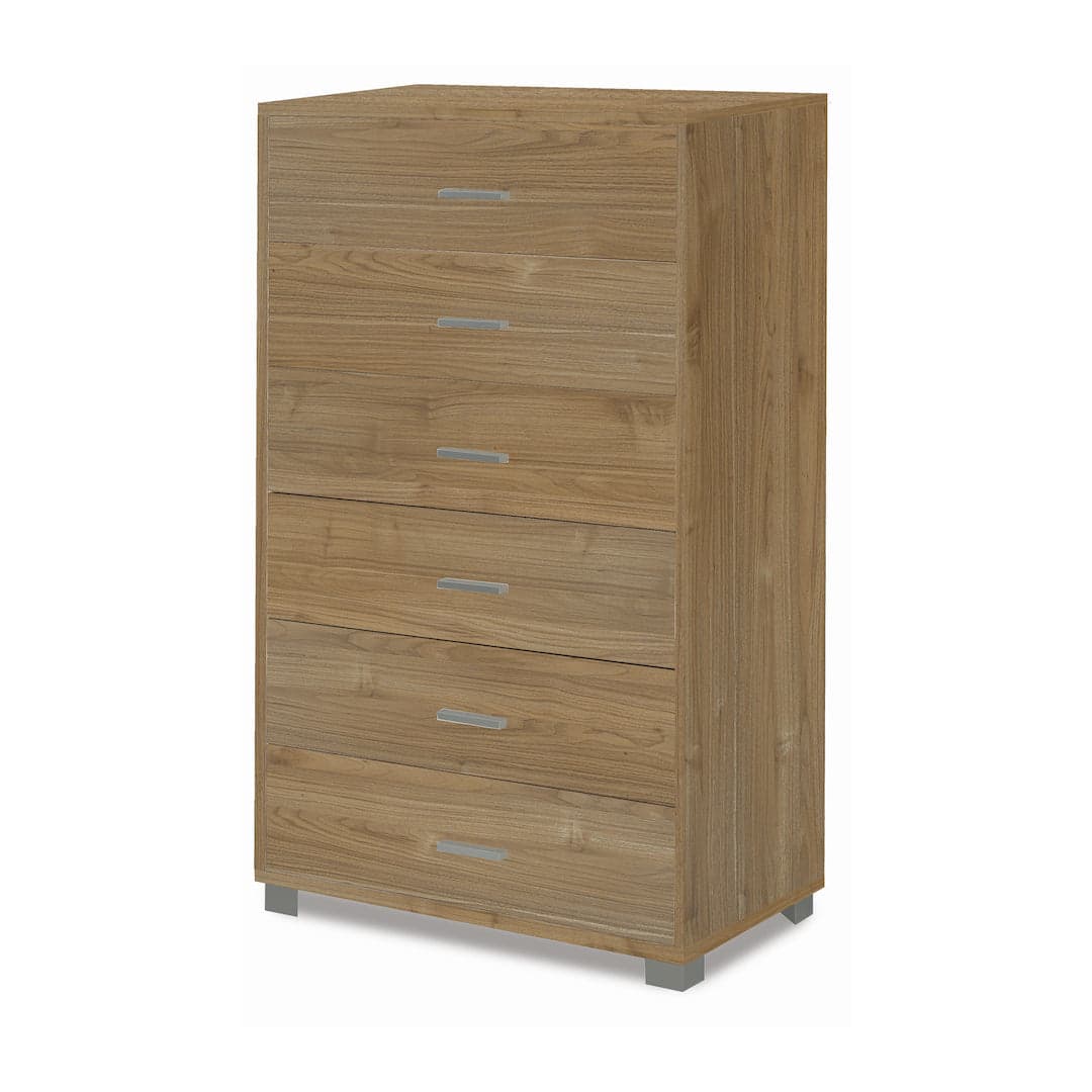 Cassettiera moderna 6 cassetti con ampia capacità – 80x47x124 cm - 29