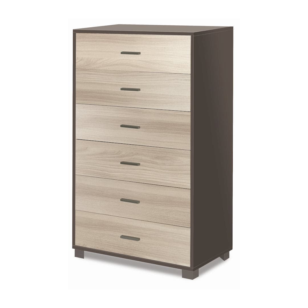 Cassettiera moderna 6 cassetti con ampia capacità – 80x47x124 cm - 37