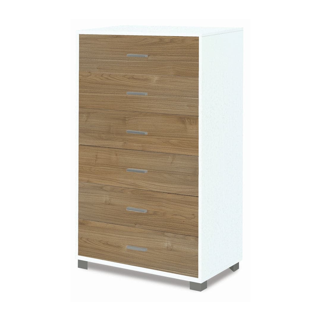 Cassettiera moderna 6 cassetti con ampia capacità – 80x47x124 cm - 2