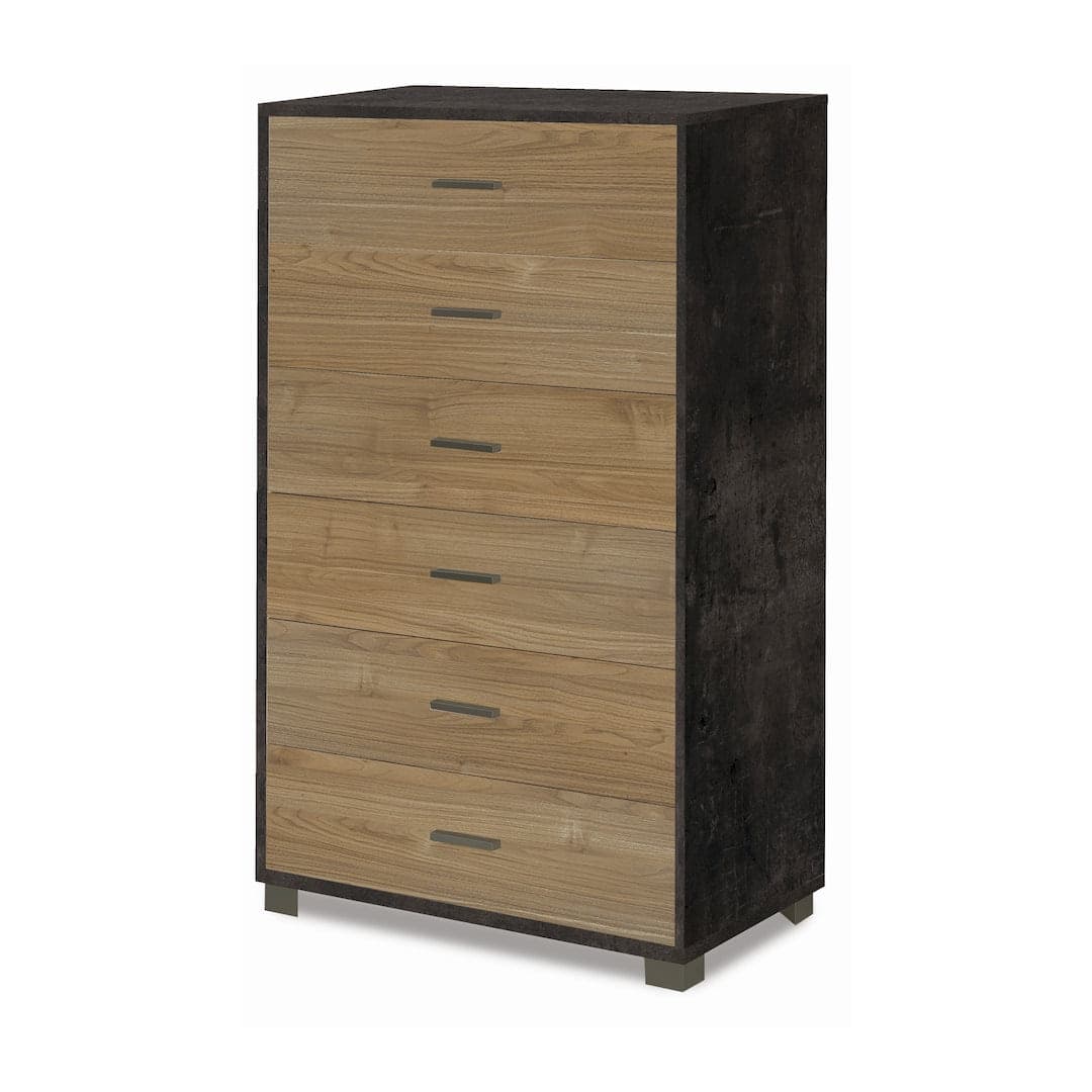 Cassettiera moderna 6 cassetti con ampia capacità – 80x47x124 cm - 15