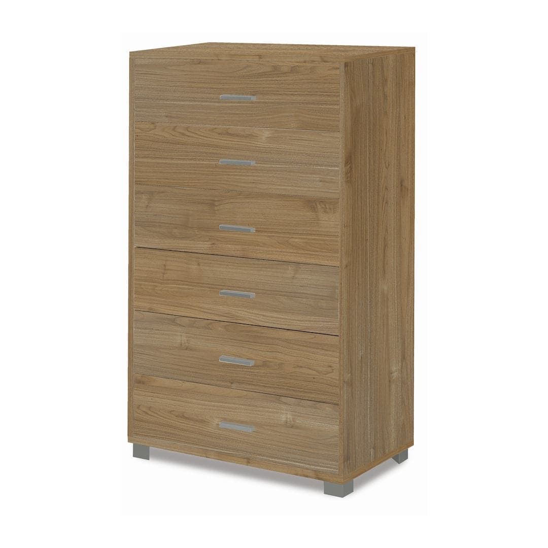 Cassettiera moderna 6 cassetti con ampia capacità – 80x47x124 cm - 9