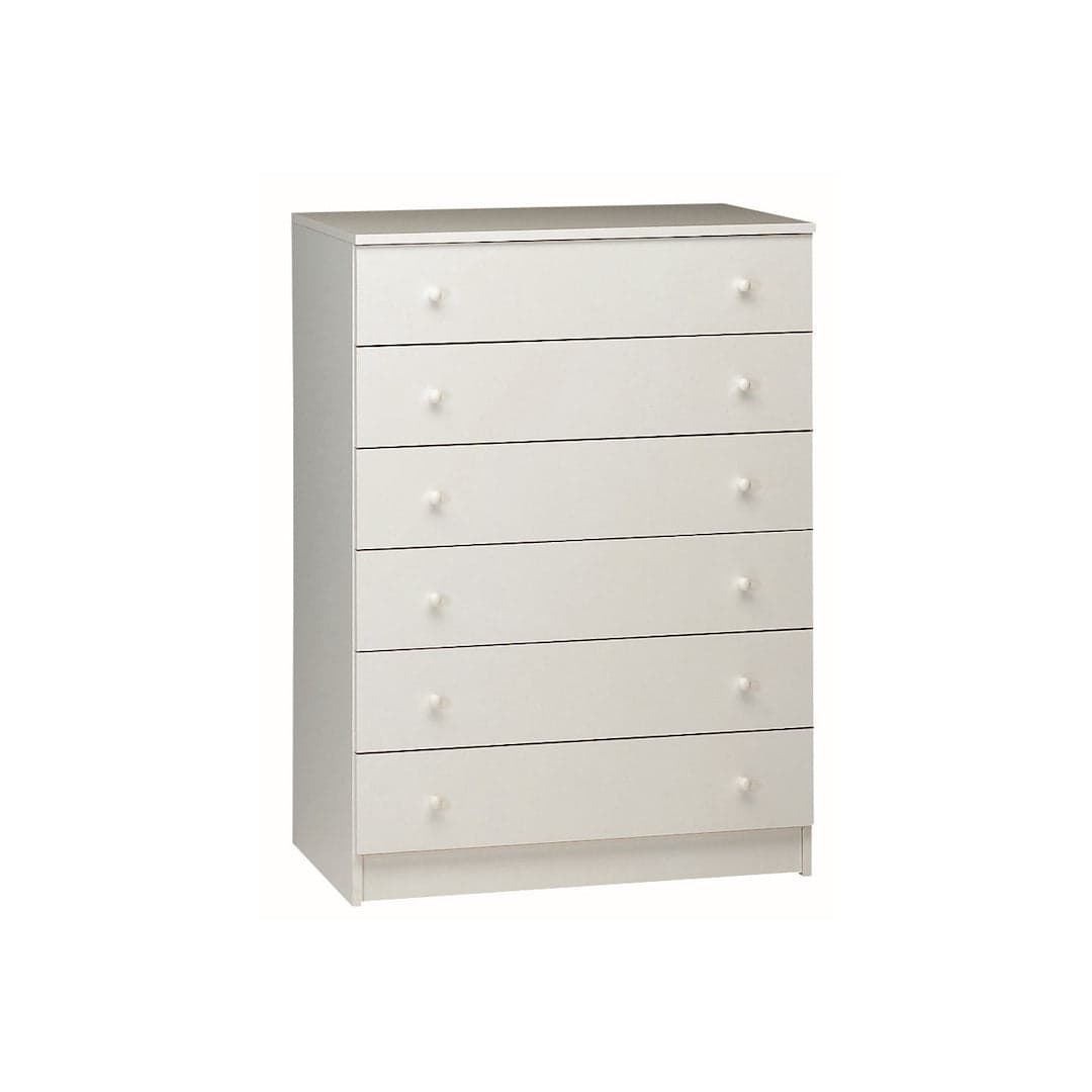 Cassettiera moderna 6 cassetti con struttura compatta – 77x47x107 cm - 6