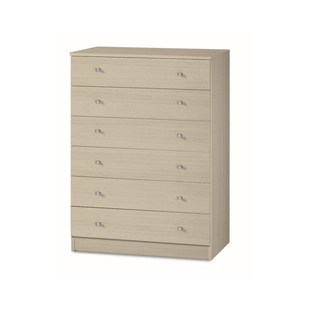 Cassettiera moderna 6 cassetti con struttura compatta – 77x47x107 cm - 7