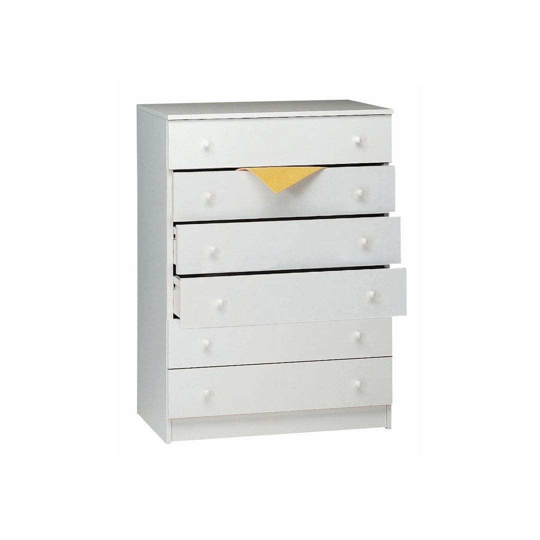 Cassettiera moderna 6 cassetti con struttura compatta – 77x47x107 cm - 2