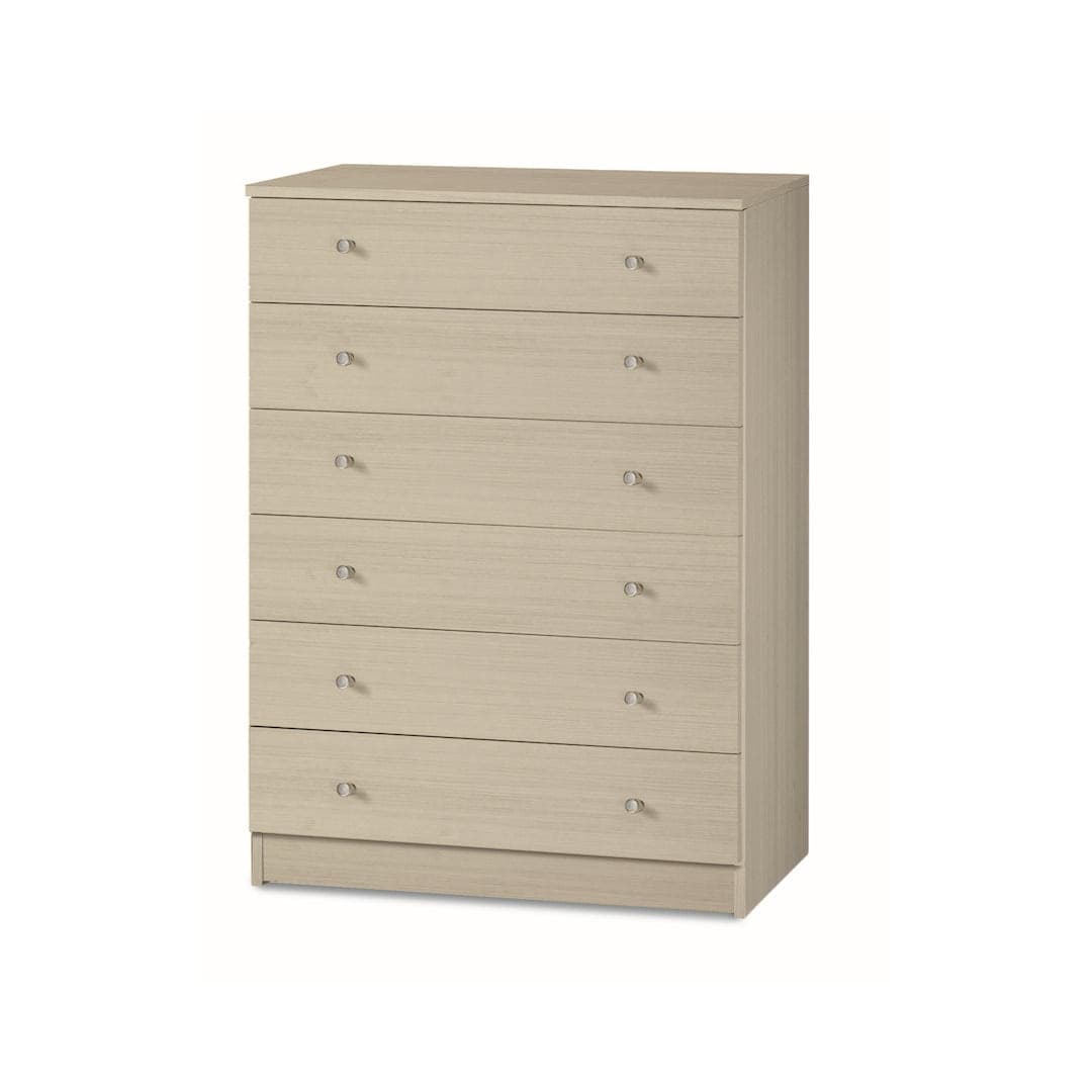 Cassettiera moderna 6 cassetti con struttura compatta – 77x47x107 cm - 4
