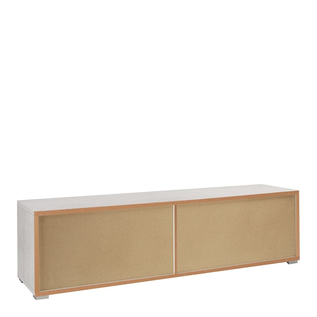 Cassettiera moderna a quattro cassetti ideale come porta TV - 50 x 179 x 47 cm - 9