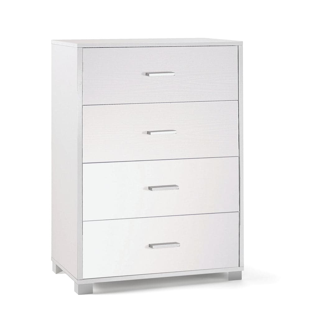 Cassettiera moderna 4 cassetti con design minimal e struttura resistente – 80x47x112 cm - 17