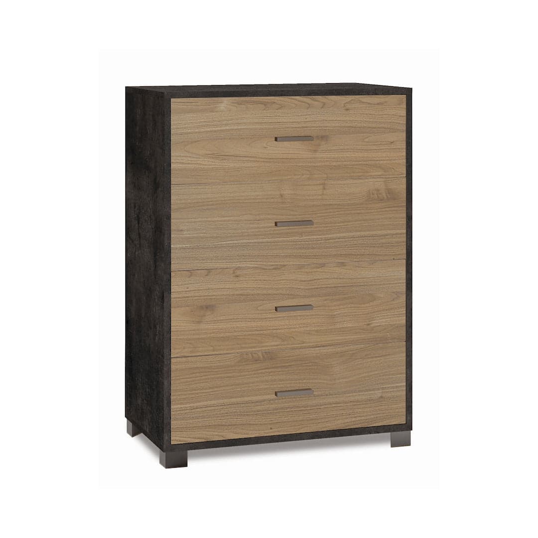 Cassettiera moderna 4 cassetti con design minimal e struttura resistente – 80x47x112 cm - 28