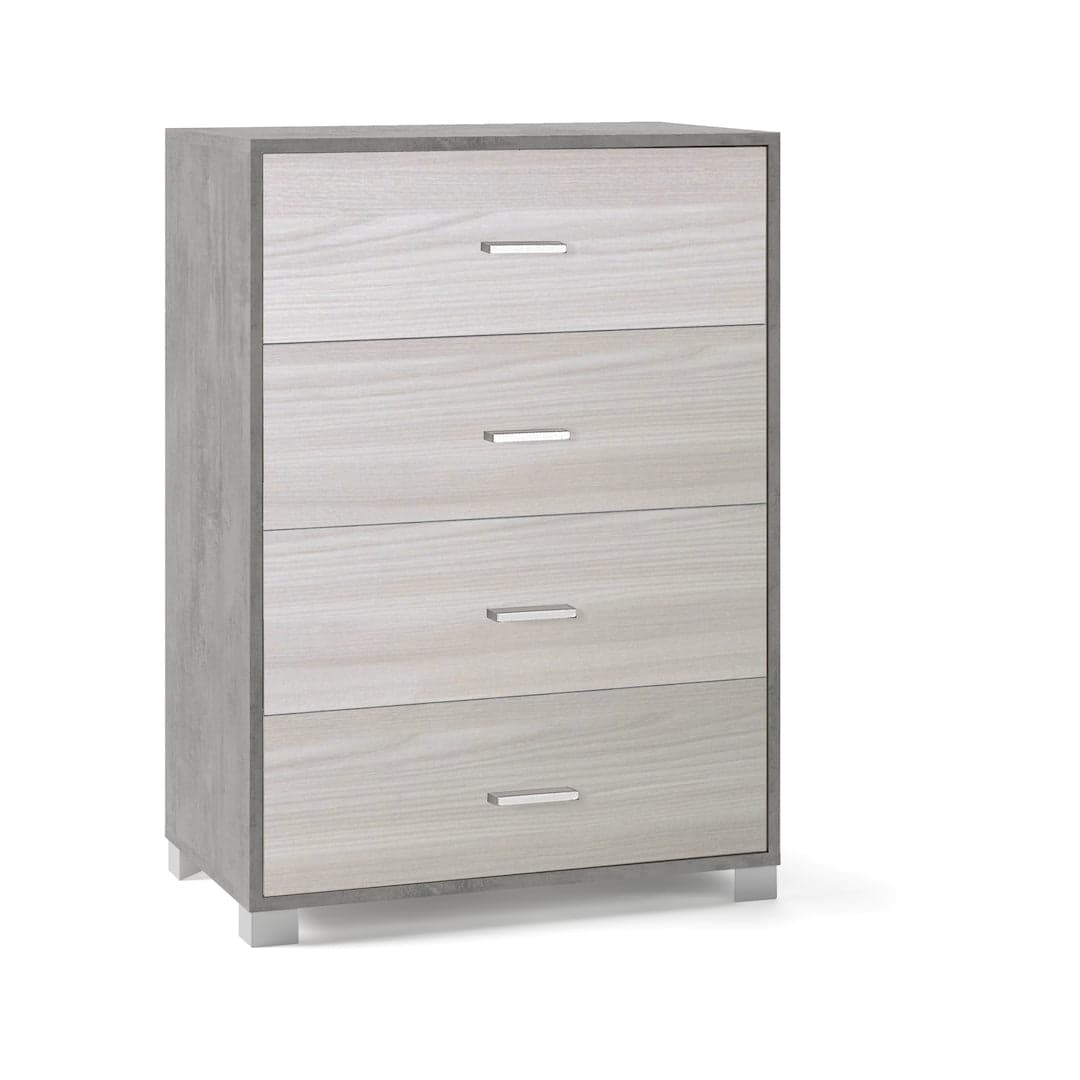 Cassettiera moderna 4 cassetti con design minimal e struttura resistente – 80x47x112 cm - 19