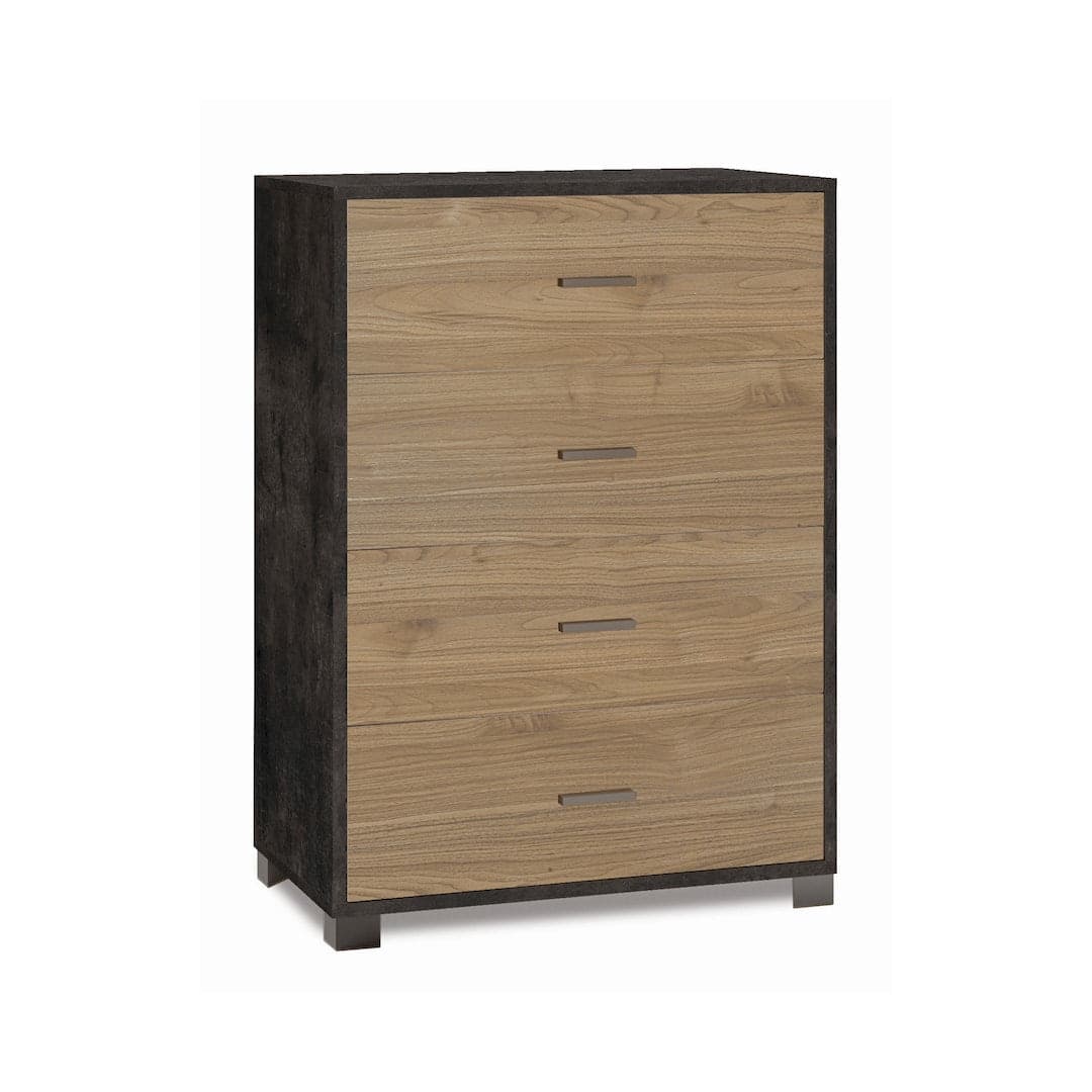 Cassettiera moderna 4 cassetti con design minimal e struttura resistente – 80x47x112 cm - 12
