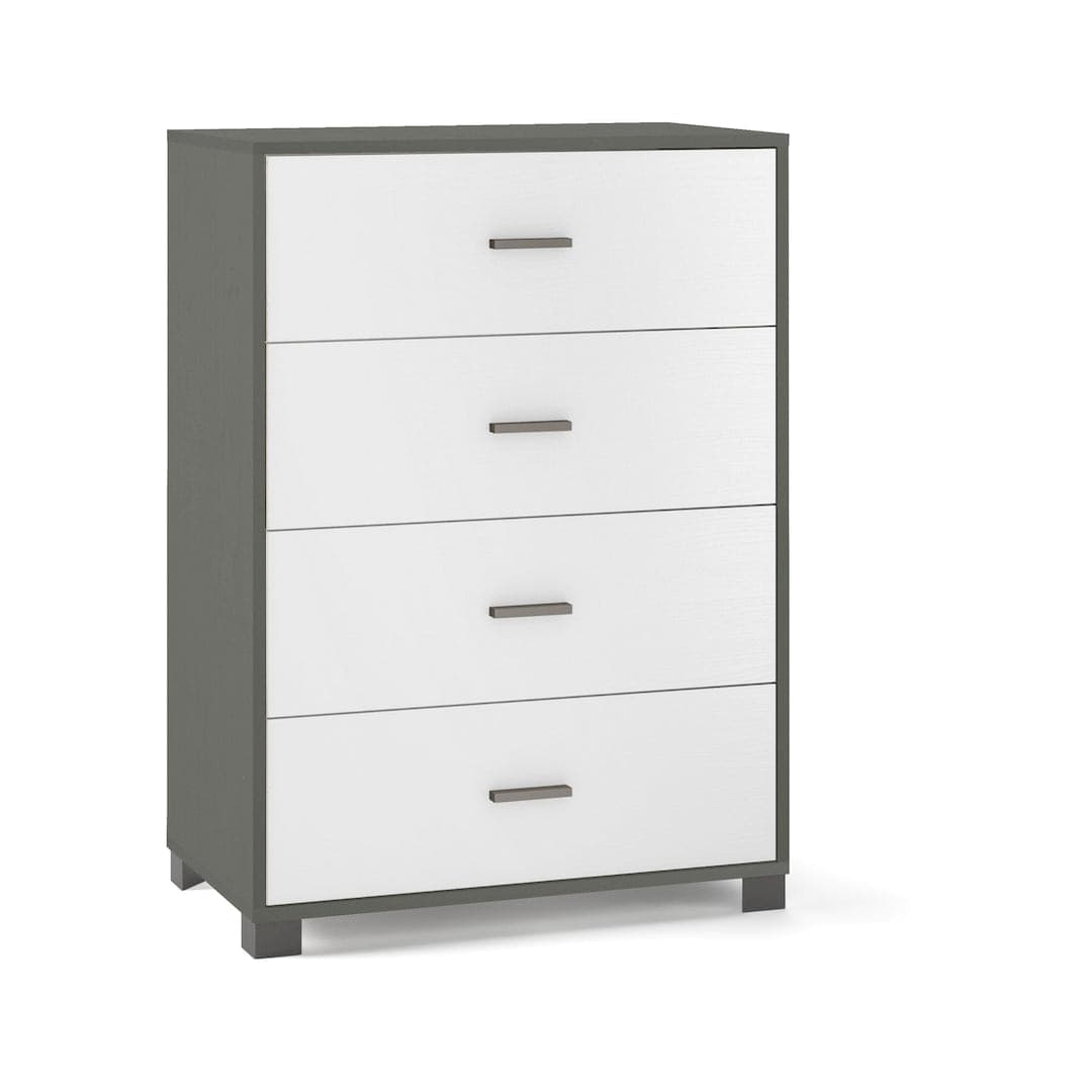 Cassettiera moderna 4 cassetti con design minimal e struttura resistente – 80x47x112 cm - 13
