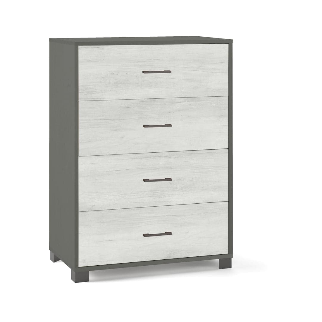 Cassettiera moderna 4 cassetti con design minimal e struttura resistente – 80x47x112 cm - 15