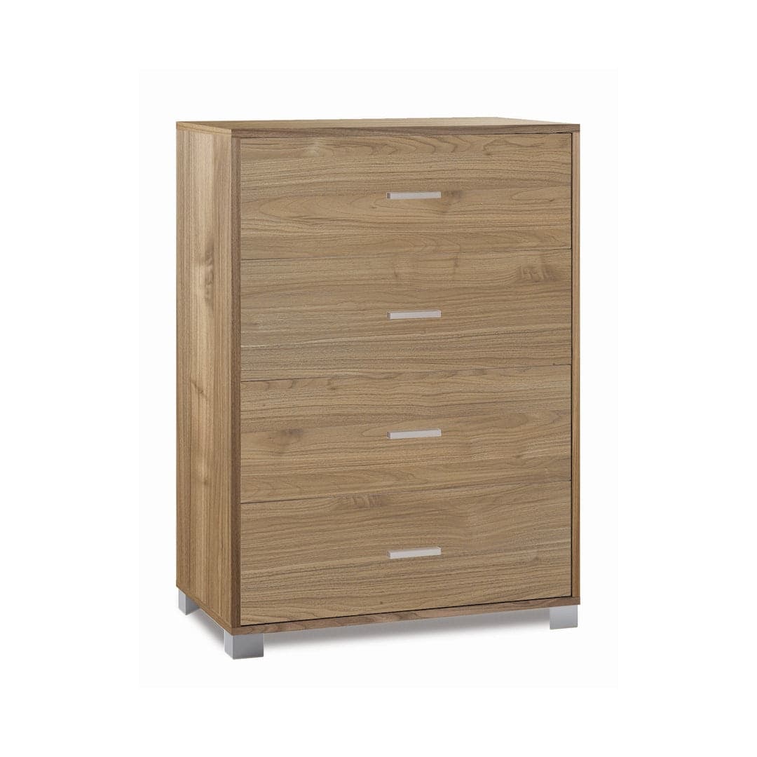 Cassettiera moderna 4 cassetti con design minimal e struttura resistente – 80x47x112 cm - 6