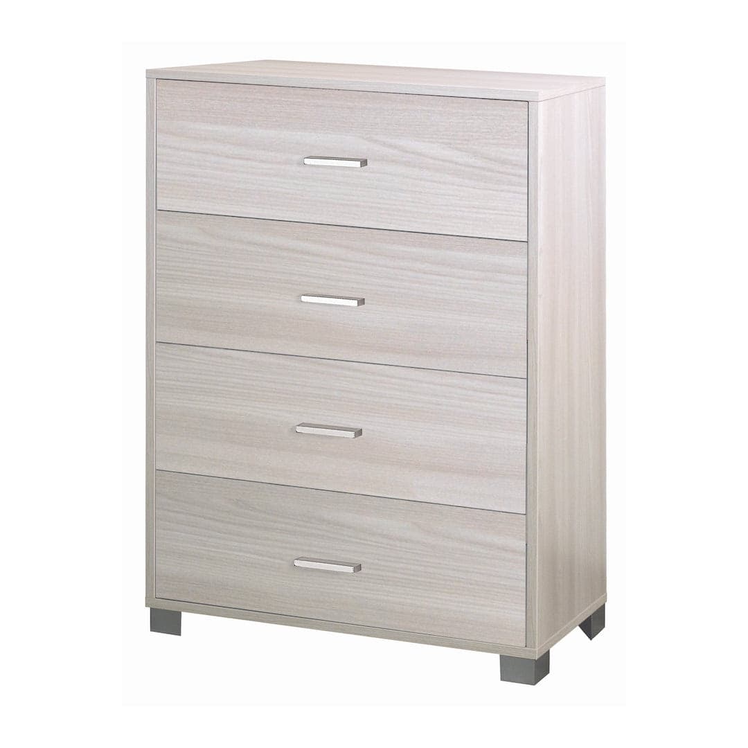 Cassettiera moderna 4 cassetti con design minimal e struttura resistente – 80x47x112 cm - 9