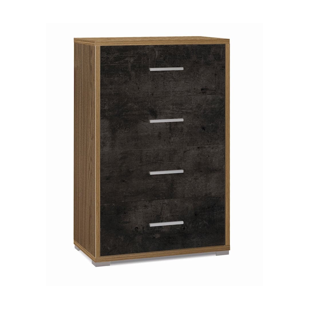 Cassettiera a quattro cassetti dal design contemporaneo - 110 x 71 x 41 cm - 4